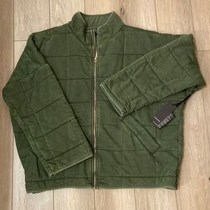 New w/ Tags Forever 21 Women’s Quilted Zip-up Jacket